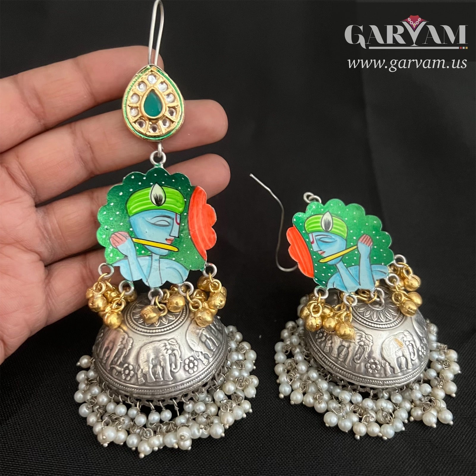 Krishna Earrings